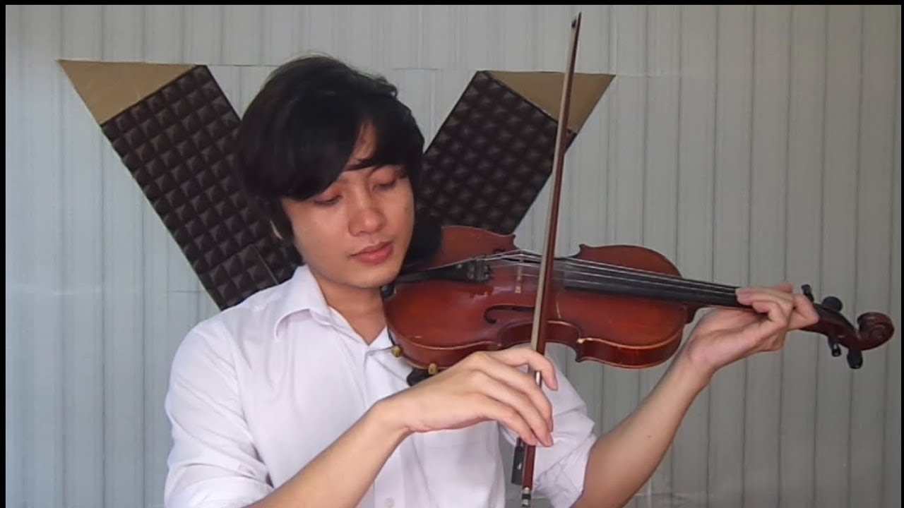 tư thế cầm đàn khi học violin