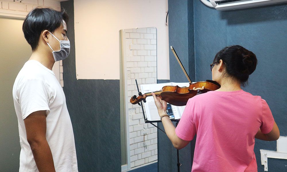 dạy violin